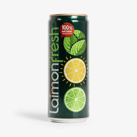 Fruit Up  Lıme Lemon Mınt Carponated Soft Drink 330ml