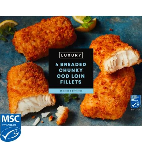 Iceland 4 Pk Chunky Breade ,