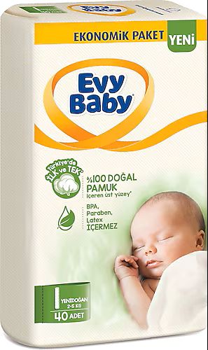 Evy Baby Ikız Yenıdoğan 1(2-5 Kg) 40 Ad