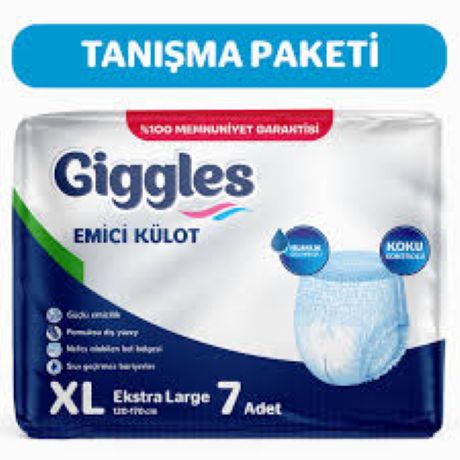 Giggles Yetişkin Emici Külot Extralarge 7'li