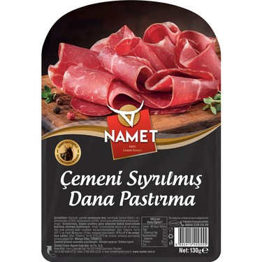 Namet Cemensız Pastırma 130 Gr