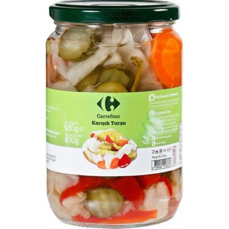 Carrefour Karısık Tursu 680gr