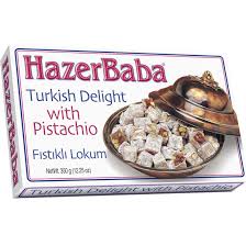 Hazer Baba Toz Fıstık Kaplamalı Çifte Kavrulmuş Lokum 350gr