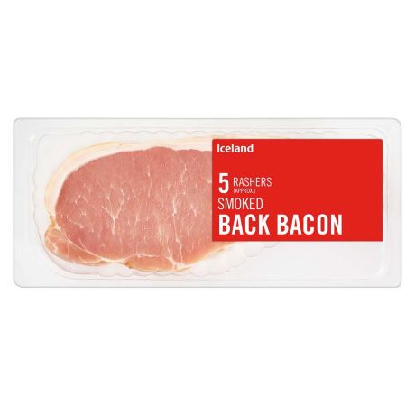 Iceland Back Bacon Smoked 200 Gr