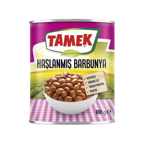 Tamek Barbunya Haslanmıs 800gr