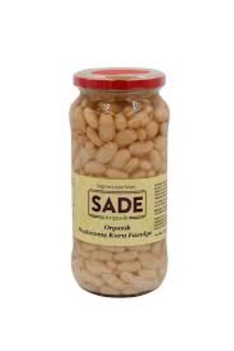 Sade Organık Fasulye Haslanmıs 400 Gr