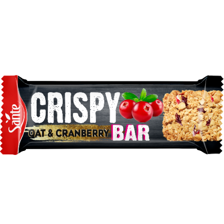 Sante Cereal Bar Oats & Cranberry 40g