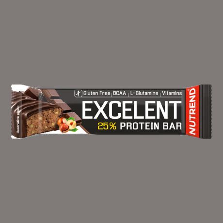 Excelent Protein Bar 85gr Chocolate With Nuts İn Milk Chocolate
