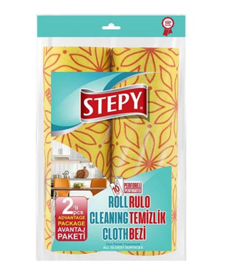 Stepy Rulo Temızlık Bezı Renklı