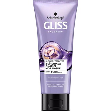 Glıss Maske 200ml Onarıcı Mor