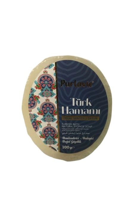 Purlavie Süngerli Türk Hamam Sabun