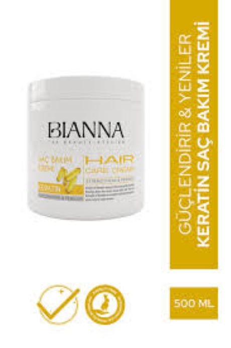 Bianna Hair Care Cream Keratin 500 Ml