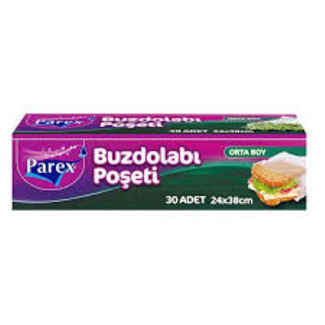 Parex Buzdolabı Poşeti Orta 30ad