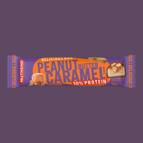Delicios Bar 50gr Peanut Butter & Caramel İn Milk Chocolate