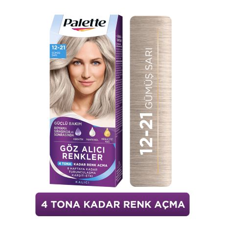 Palette 12-21 Gümüş Sarı
