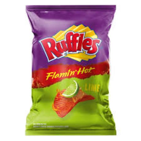 Ruffles Flamın Hot Lime