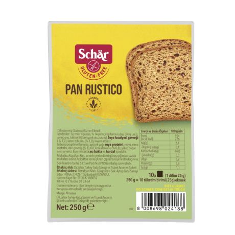 Schars Pan Rustıco 250gr