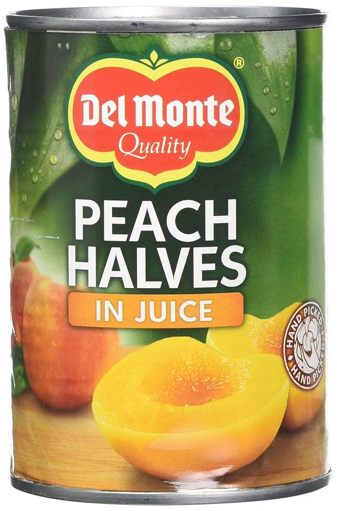 Delmonte Peach Halves In Juıce 415gr
