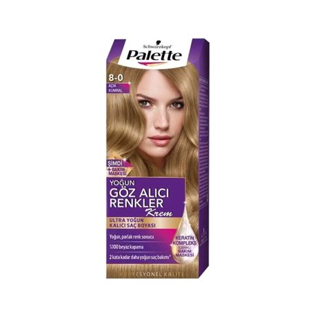 Palette Tube 8-0 Acık Kumral
