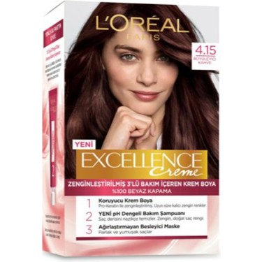 Loreal Excellence Creme 4.15 Büyüleyici Kahverengi