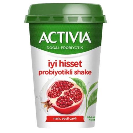 Danone Actıvıa Probiyotikli Shake Nar&yeşil Çay 200ml