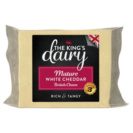 Kıngs Daıry Mature Whıte Cheddar 200g