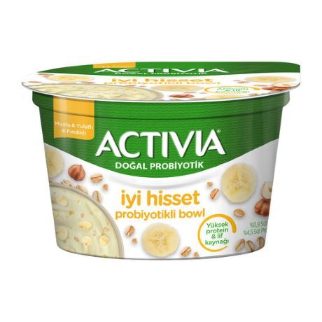 Danone Actıvıa Bowl Muz Yulaf Fındık 150gr