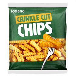 Iceland Crınkle Cut Chıps 1,25kg