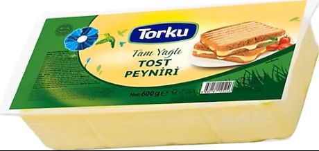 Torku Tam Yağlı Tost Peynırı 600gr
