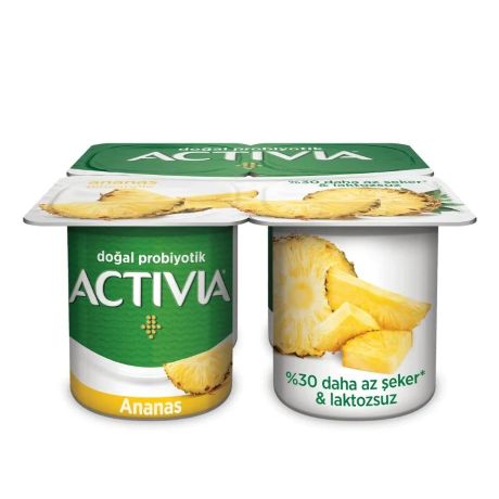 Danone Actıvıa Ananas 4x110gr
